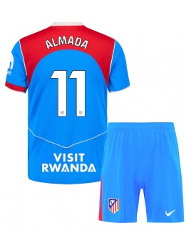 Atletico Madrid Thiago Almada #11 Replika Tredje Kläder Barn 2025-26 Kortärmad (+ byxor)